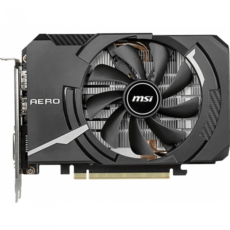 Видеокарта PCIE16 GTX1660 6GB GDDR5 GTX 1660 AERO ITX 6G OC MSI