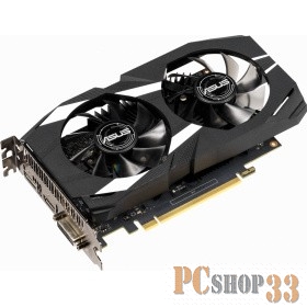 Видеокарта Asus PCI-E DUAL-GTX1650-O4G nVidia GeForce GTX 1650 4096Mb 128bit GDDR5 1485/8002 DVIx1/HDMIx1/DPx1/HDCP Ret