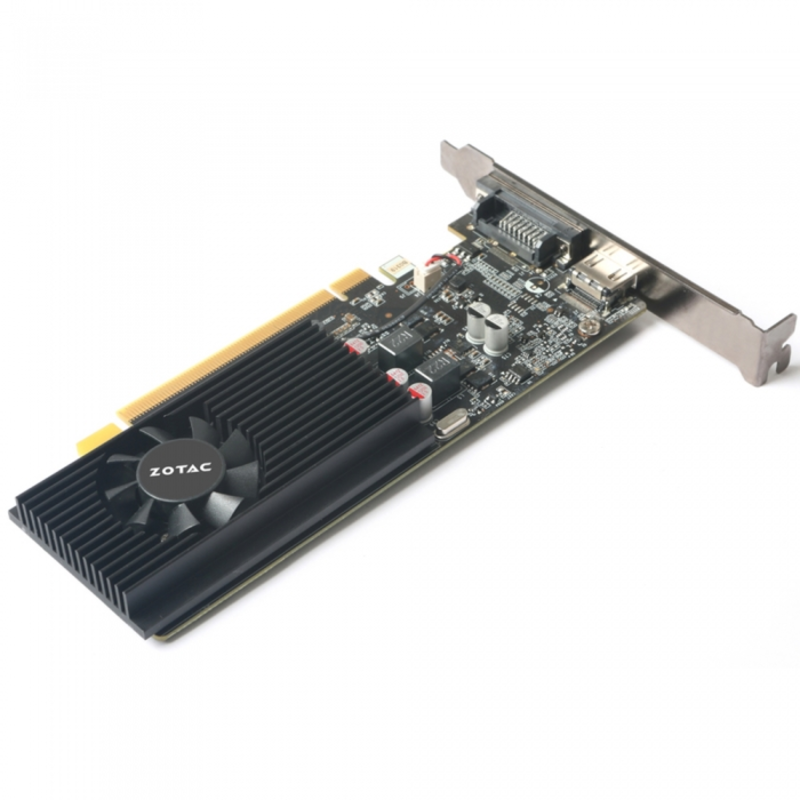 Видеокарта Zotac GT 1030, Low Profile 2GB, 64bit, GDDR5, HDMI/VGA,ZT-P10300E-10L RTL {20}