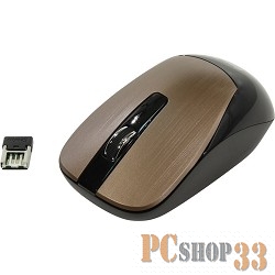 Оптическая мышь Genius NX-7015, беспров., 2кн.+скр., коричнево-черный (USB)