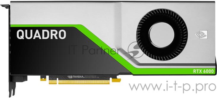 Видеокарта 24GB NVIDIA Quadro RTX 6000 (4 DP + Virtual Link)