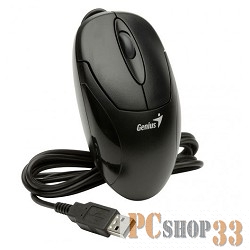 Оптическая мышь Genius NetScroll 120 V2, 2кн.+скр., черный (USB)