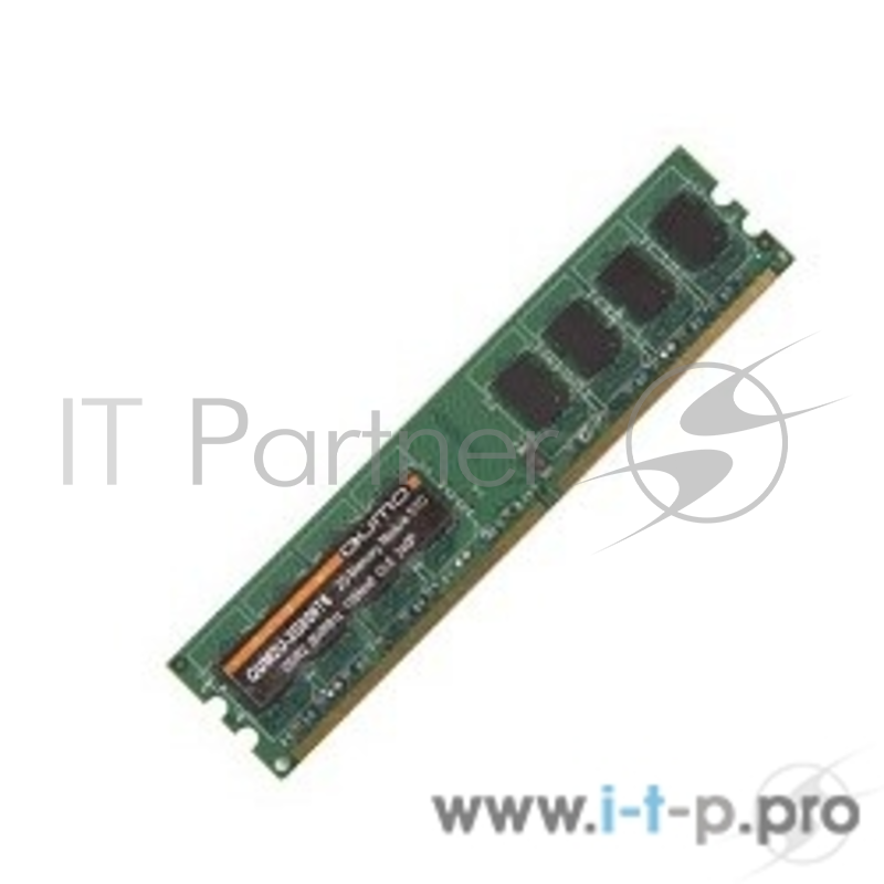 Модуль памяти QUMO DDR2 DIMM 2GB QUM2U-2G800T6R/QUM2U-2G800T5 (PC2-6400, 800MHz)