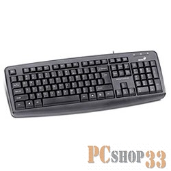 Клавиатура Genius KB-110X, 104кн., водостойкая, черный (PS/2)