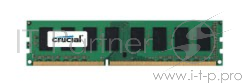 Модуль памяти DDR3L 8Gb 1600MHz Crucial CT102464BD160B RTL PC3-12800 CL11 DIMM 240-pin 1.35В