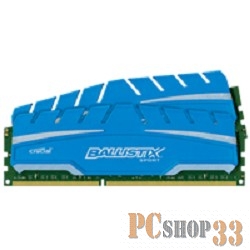 Модуль памяти DDR3 2x8Gb 1866MHz Crucial BLS2C8G3D18ADS3CEU RTL PC3-14900 CL10 DIMM 240-pin 1.5В kit