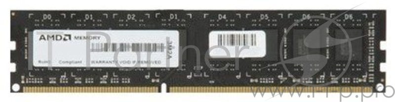 Модуль памяти DDR3 4Gb 2400MHz AMD (AE)R934G2401U1S RTL PC3-19200 CL11 DIMM 240-pin 1.65В