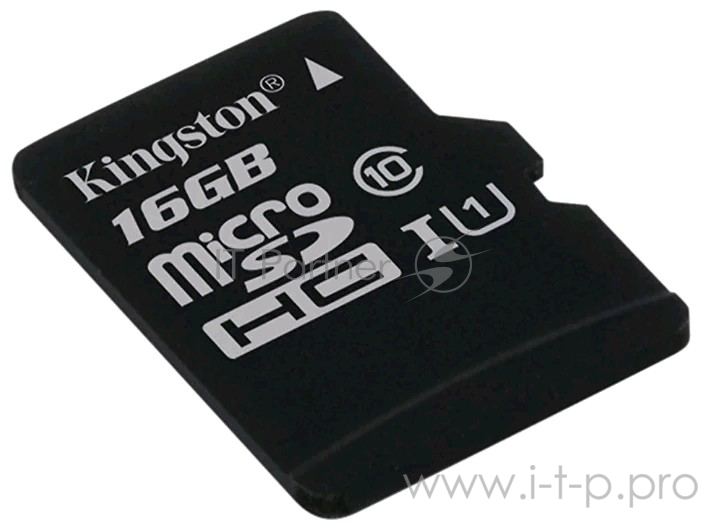 Карта памяти 16ГБ Kingston SDCS/16GBSP microSD HC UHS-I