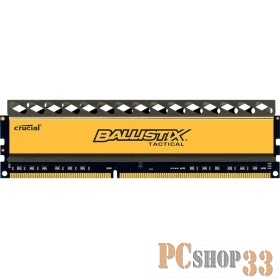 Модуль памяти 4GB Crucial DDR3 2133 DIMM Ballistix Tactical BLT4G3D21BCT1J Non-ECC, CL11, 1.65V, Retail