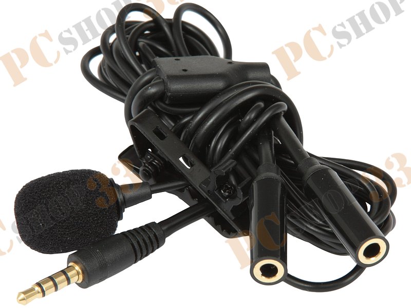 Микрофон MAONO AU-300, петличный, черный