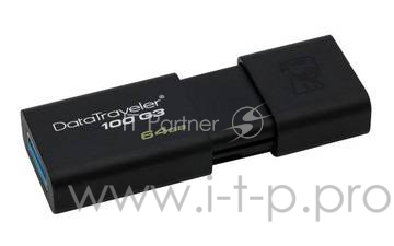 Накопитель USB flash 64ГБ Kingston DataTraveler 100 G3 DT100G3/64GB (USB3.0)