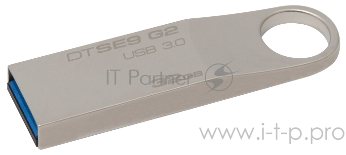 Накопитель USB flash 32ГБ Kingston DataTraveler SE9 G2 DTSE9G2/32GB, серебр. (USB3.0)