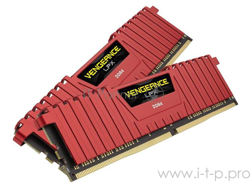 Модуль памяти DDR4 2x16Gb 2666MHz Corsair CMK32GX4M2A2666C16R RTL PC4-21300 CL16 DIMM 288-pin 1.2В