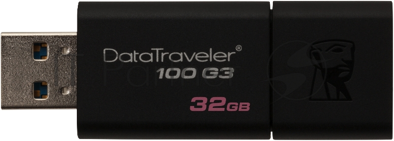 Накопитель USB flash 32ГБ Kingston DataTraveler 100 G3 DT100G3/32GB (USB3.0)