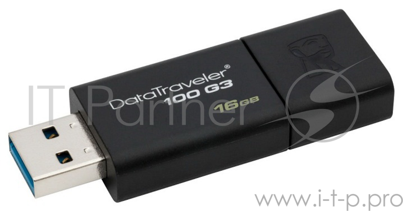 Накопитель USB flash 16ГБ Kingston DataTraveler 100 G3 DT100G3/16GB (USB3.0)