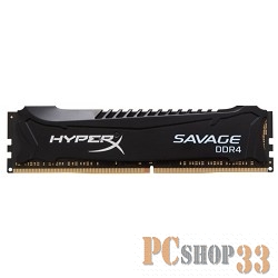 Модуль памяти DIMM DDR4 (2800) 4Gb Kingston HyperX Savage HX428C14SB2/4, CL14, 1.35V, RTL