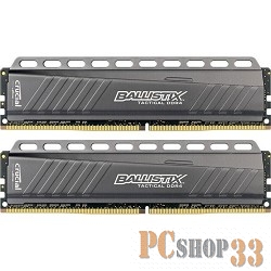 Модуль памяти Crucial 16GB Kit (8GBx2) DDR4 3000 MT/s (PC4-24000) CL15 DR x8 Unbuffered DIMM 288pin Ballistix Tactical