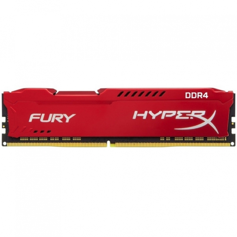 Память оперативная 16GB Kingston DDR4 2666 DIMM HyperX FURY Red HX426C16FR/16 Non-ECC, CL16, 1.2V, Retail