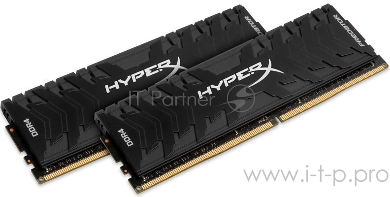 Память оперативная Kingston 32GB 2400MHz DDR4 CL12 DIMM (Kit of 2) XMP HyperX Predator