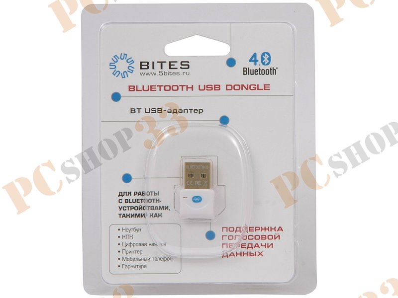 Адаптер Bluetooth 5bites BTA40-03 (USB2.0)