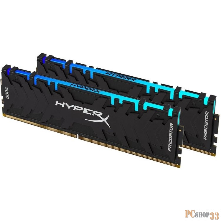 Память оперативная Kingston 16GB 2933MHz DDR4 CL15 DIMM (Kit of 2) XMP HyperX Predator RGB