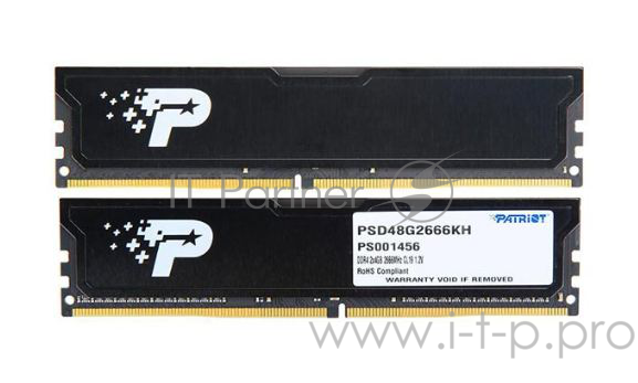 Оперативная память Patriot DDR4 SL 8GB 2666MHZ KIT with HS