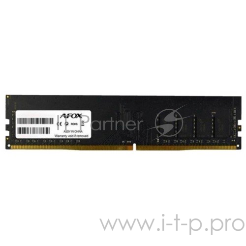 Оперативная память DDR 4 DIMM 4Gb PC17000, 2133Mhz, AFOX (AFLD44VK1P) (retail)