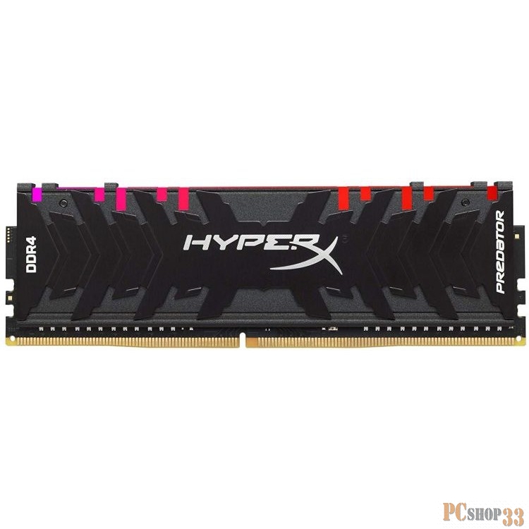 Модули памяти 32GB 3200MHz DDR4 CL16 DIMM (Kit of 4) XMP HyperX Predator RGB