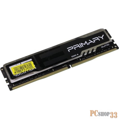 Модуль памяти DDR-4 16GB QUMO reVolution Primary (Q4Rev-16G2666P16Prim) Black heat spreader 2666 Mhz XMP 16-16-16-36 1.2V (1024*8) Dual Rank retail