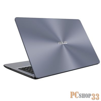 Ноутбук ASUS X542UR-GQ501R VivoBook (Core i5 7200U-2.50ГГц, 4ГБ, 500ГБ, GF930MX, LAN, WiFi, BT, WebCam, 15.6 1366x768, W10 Pro), серый