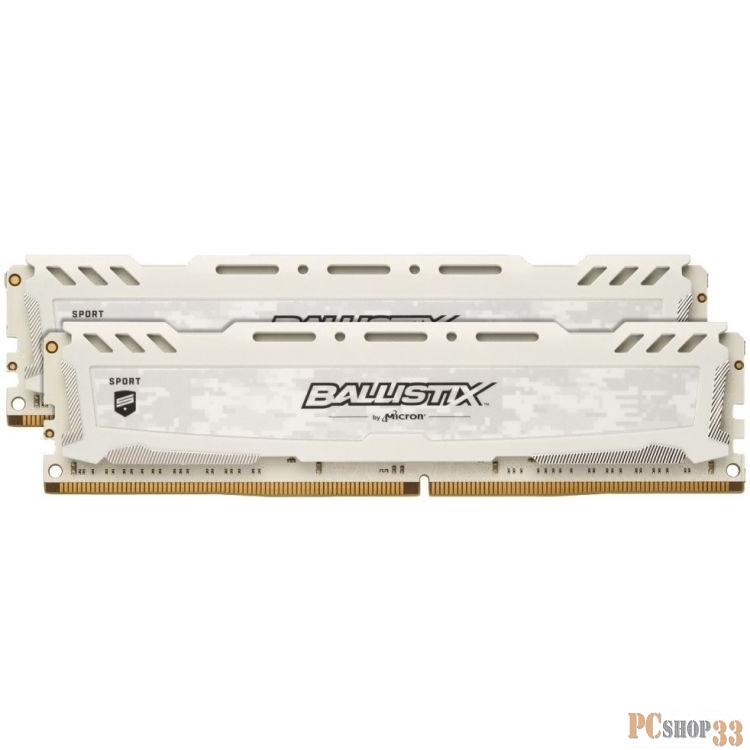 Оперативная память CRUCIAL 8GB Kit (4GBx2) DDR4 2666 MT/s (PC4-21300) CL16 SR x8 Unbuffered DIMM 288pin