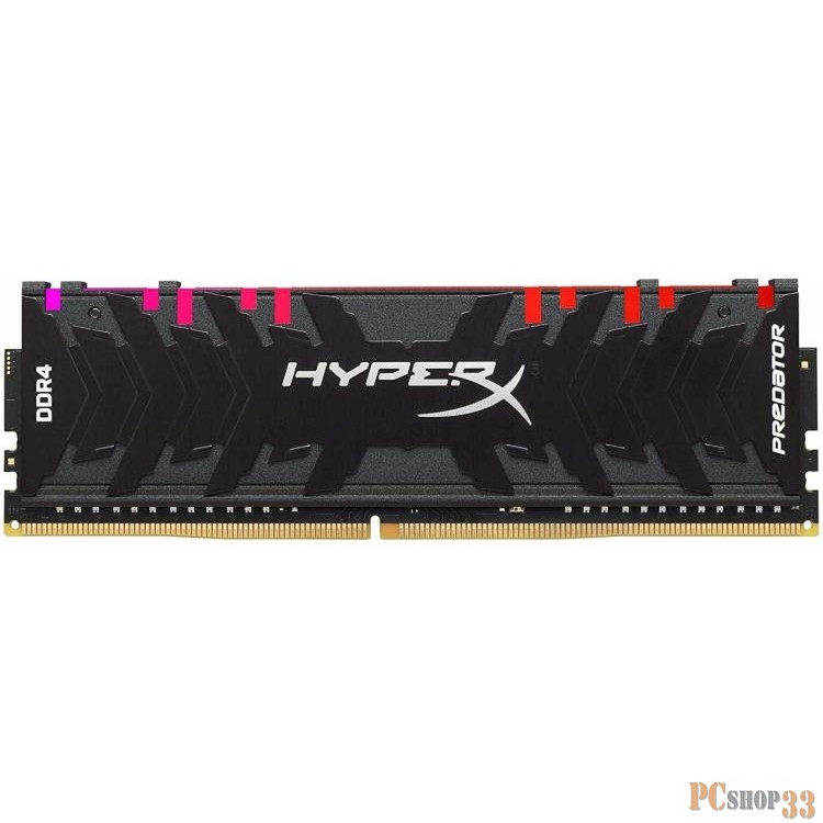 Память DDR 4 DIMM 16Gb PC24000, 3000Mhz, Kingston XMP HyperX Predator RGB, CL15 (HX430C15PB3A/16) (retail)