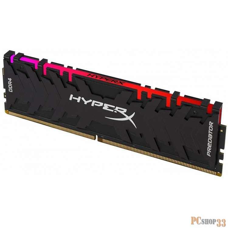 Память DDR 4 DIMM 16Gb PC24000, 3000Mhz, Kingston XMP HyperX Predator RGB, CL15 (HX430C15PB3A/16) (retail)