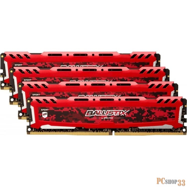 Модуль памяти 32GB PC25600 DDR4 KIT4 BLS4K8G4D32AESEK CRUCIAL