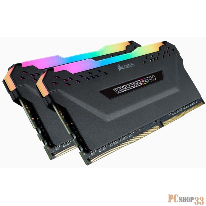 Память DDR4 2x16Gb 3200MHz Corsair CMW32GX4M2C3200C16 RTL PC4-25600 CL16 DIMM 288-pin 1.35В
