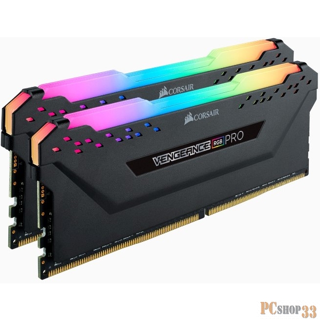 Память DDR4 2x16Gb 3200MHz Corsair CMW32GX4M2C3200C16 RTL PC4-25600 CL16 DIMM 288-pin 1.35В