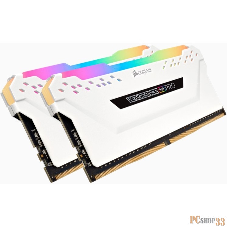 Память DDR4 2x16Gb 3200MHz Corsair CMW32GX4M2C3200C16W RTL PC4-25600 CL16 DIMM 288-pin 1.35В