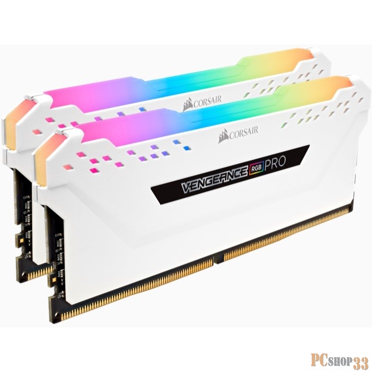 Память DDR4 2x16Gb 3000MHz Corsair CMW32GX4M2C3000C15W RTL PC4-24000 CL15 DIMM 288-pin 1.35В