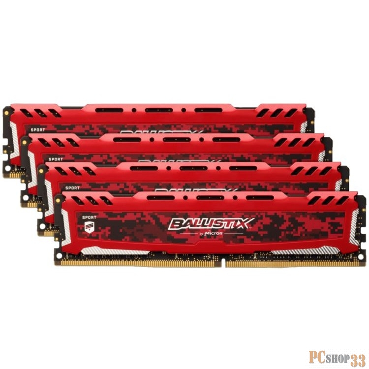 Модуль памяти 64GB PC24000 DDR4 KIT4 BLS4K16G4D30AESE CRUCIAL