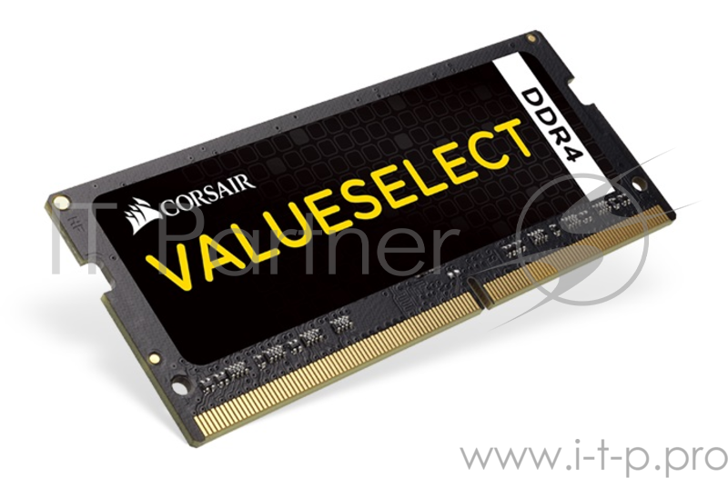 Модуль памяти DDR4 2x4Gb 2133MHz Corsair CMSO8GX4M2A2133C15 RTL PC4-17000 CL15 SO-DIMM 260-pin 1.2В