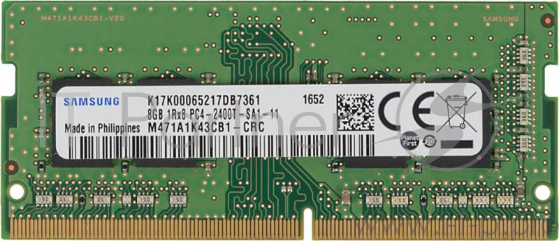 Модуль памяти DDR4 8Gb 2400MHz Samsung M471A1K43CB1-CRC OEM PC4-19200 CL17 SO-DIMM 260-pin 1.2В original (M471A1K43CB1-CRC00, M471A1K43CB1-CRCD0)