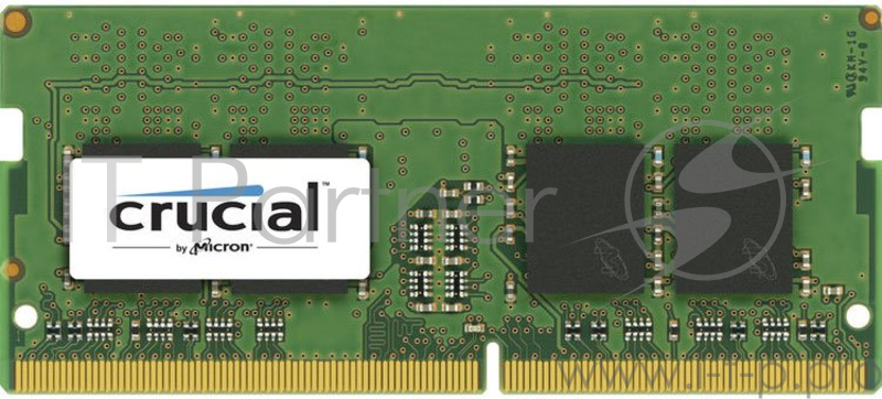 Память оперативная Crucial SODIMM 2GB DDR4 2400 MT/s (PC4-19200) CL17 SR x16 Unbuffered 260pin