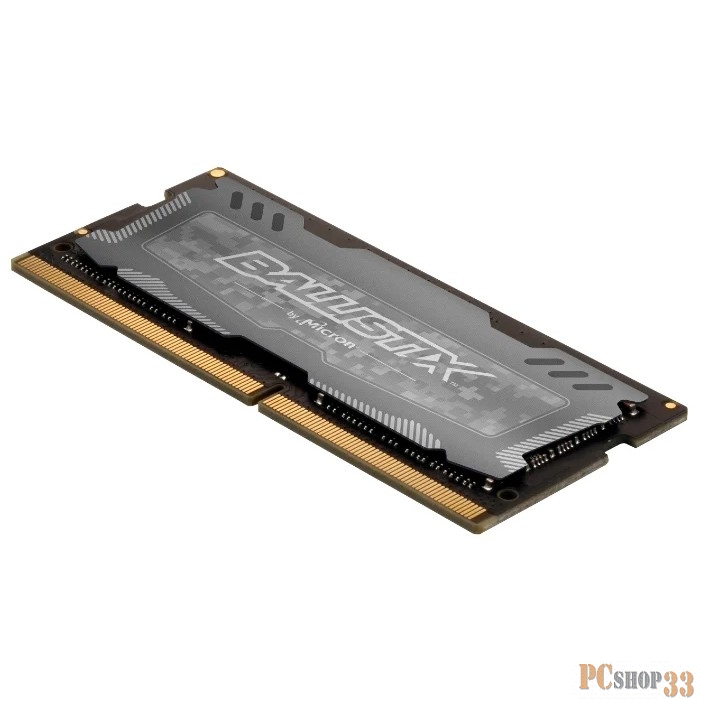 Память Crucial DRAM 8GB DDR4 2666 MT/s(PC4-21300) CL16 SR x8 Unbuffered SODIMM 260pin Ballistix Sport LT DDR 4 SODIMM - Grey, EAN: 649528782137