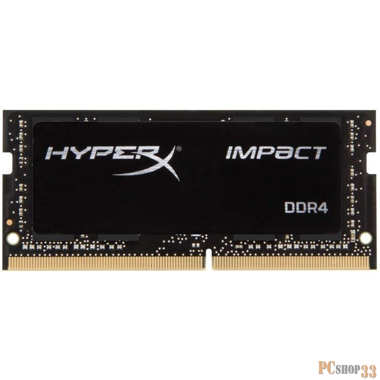 Модуль памяти 8GB 3200MHz DDR4 CL20 SODIMM HyperX Impact