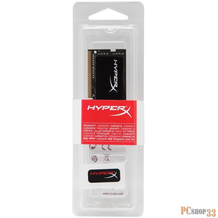 Оперативная память 16GB 2933MHz DDR4 CL17 SODIMM HyperX Impact