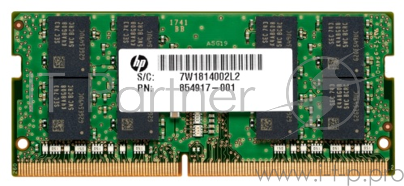 Оперативная память HP 16GB DDR4-2666 SODIMM