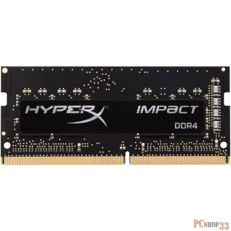 Память SO-DIMM DDR 4 DIMM 16Gb PC25600, 3200Mhz, Kingston HyperX Impact (Kit of 2) (HX432S20IB2K2/16) (retail)