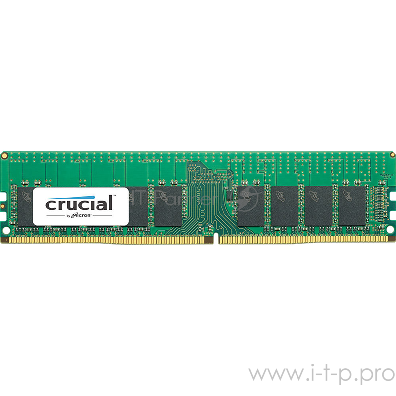 Модуль памяти Crucial 16GB DDR4 2666 MT/s (PC4-21300) CL19 DR x8 ECC Registered DIMM 288pin
