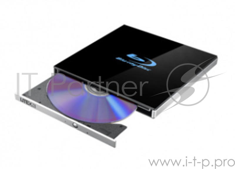 Привод Blu-Ray Lite-On EB-1 черный USB slim внешний