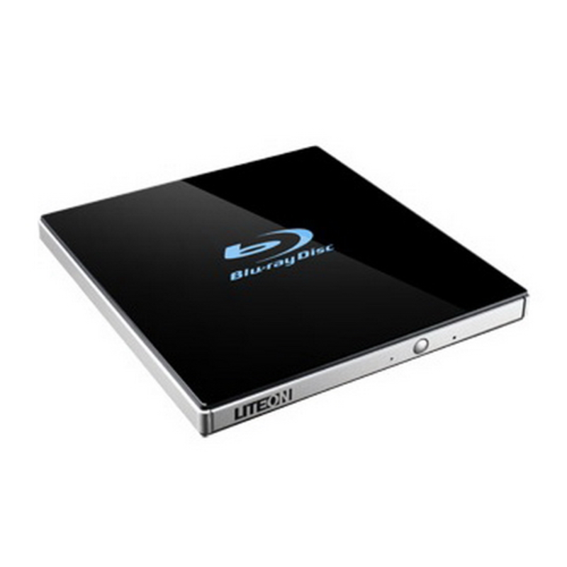 Привод Blu-Ray Lite-On EB-1 черный USB slim внешний